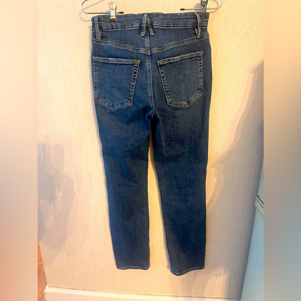 Good American Good Legs Straight jean